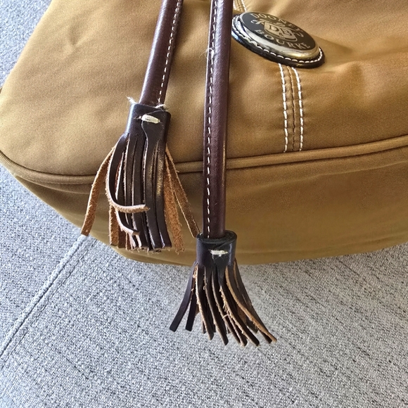 Dooney & Bourke Copper Wayfarer Drawstring Bucket Bag - Picture 7 of 8